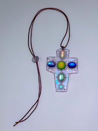 Color Changing Cross on Cord-Emma Pryde-APOC STORE