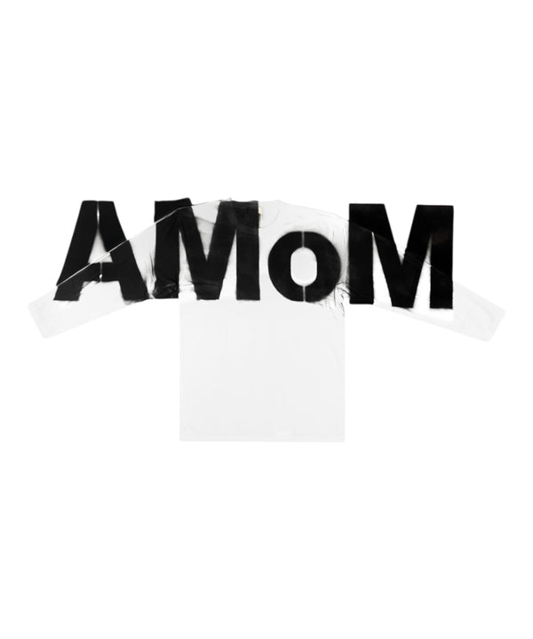 AMOM X-LARGE LOGO T-SHIRTS WHITE-EGNARTS-APOC STORE
