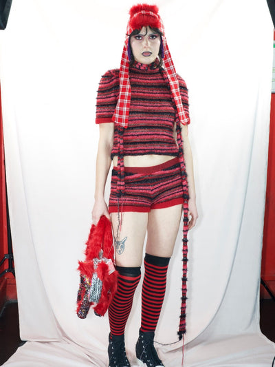 Red/pink deux-piece jumper-TATi-APOC STORE