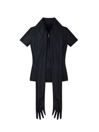 Arm Scarf Jacket-MINKIMHO-APOC STORE