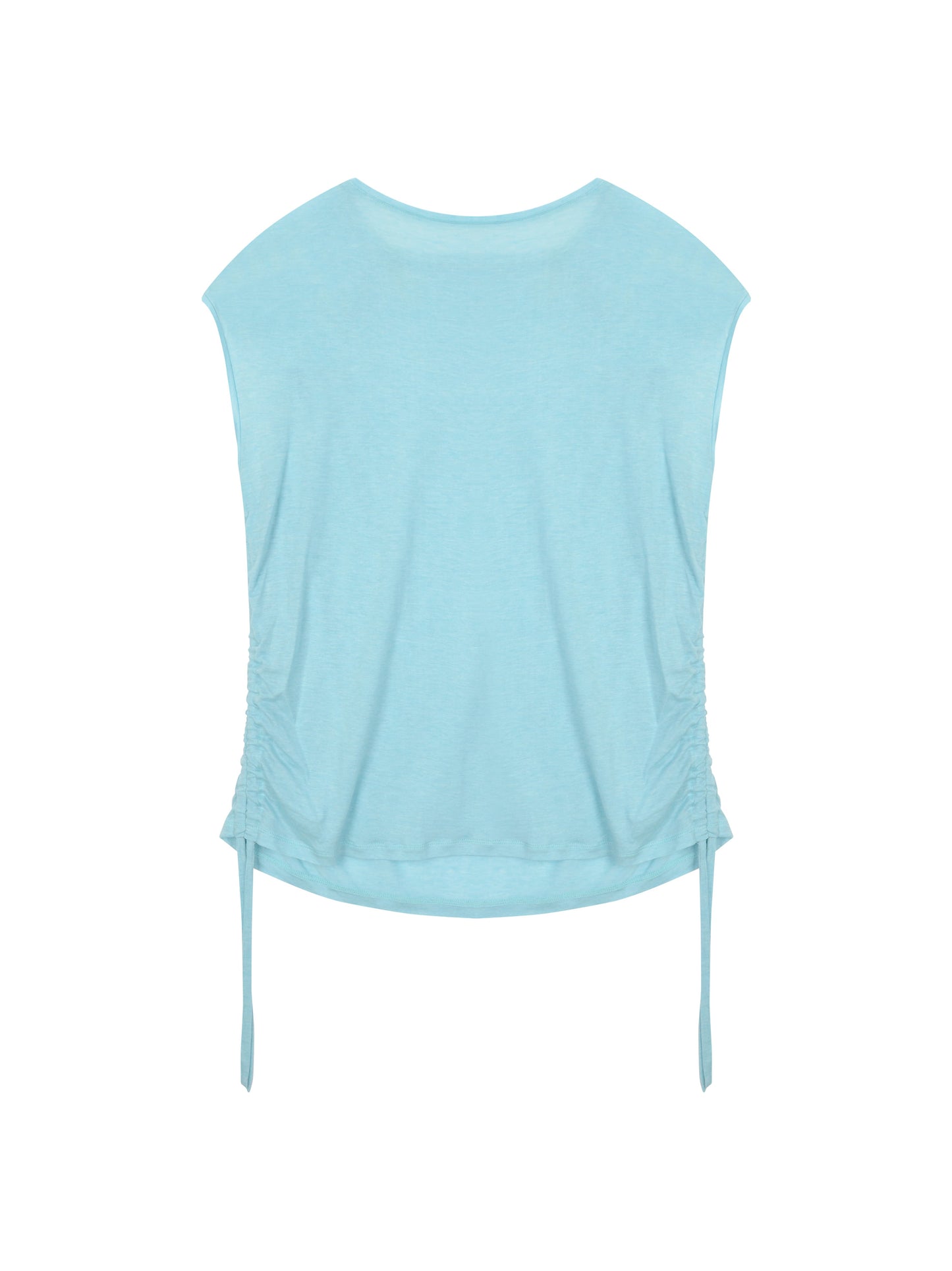 String Boat Neck Top Aqua-mesh blanca-APOC STORE