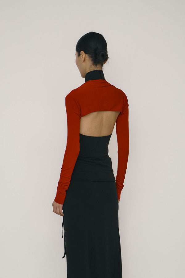 Red Skinny Arm Cover-arc us arkus-APOC STORE