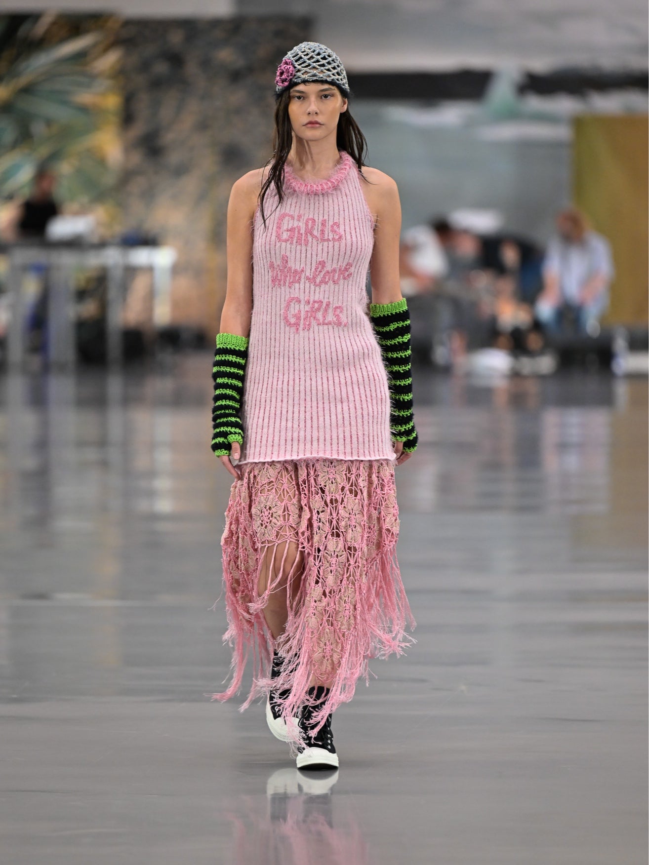 "GIRLS who love GIRLS" dress-TATi-APOC STORE