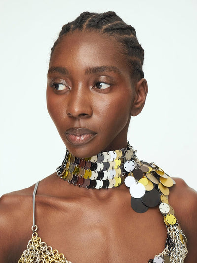 Aluminum Disc Choker - PARTY-JALACONDA-APOC STORE