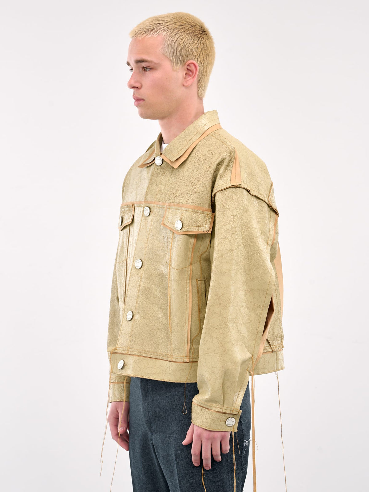 Aztec Clay/Tan Leather Jacket-Jetpack Hom(m)e-APOC STORE