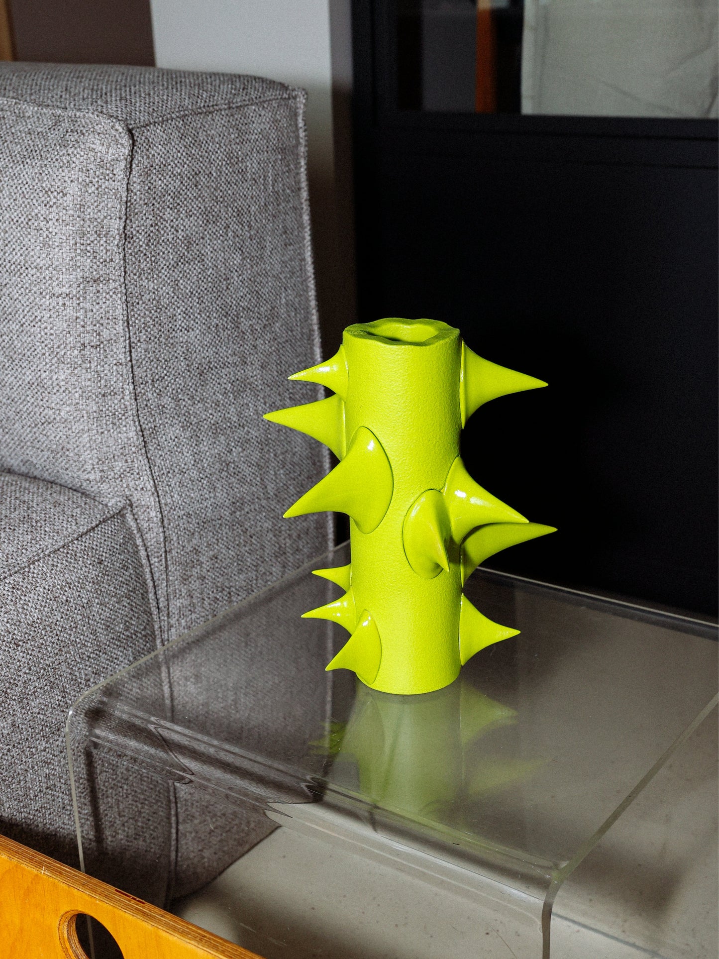Stem Vase Green-Gast Studio-APOC STORE