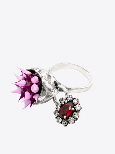 SPYKE RING PENDANT-anGostura-APOC STORE