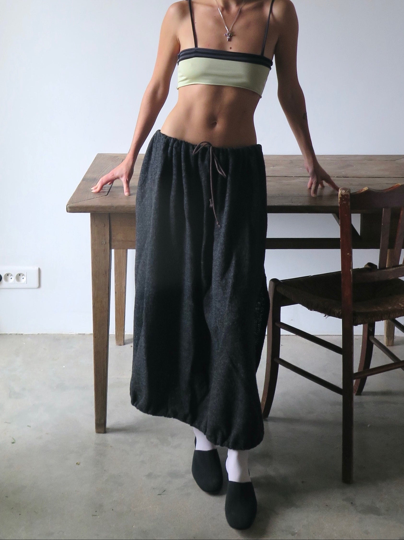 Silvia skirt grey-ATH-APOC STORE