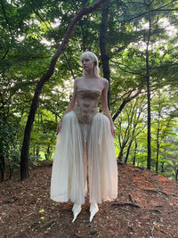 CASCADE TROUSERS-Gyouree Kim-APOC STORE