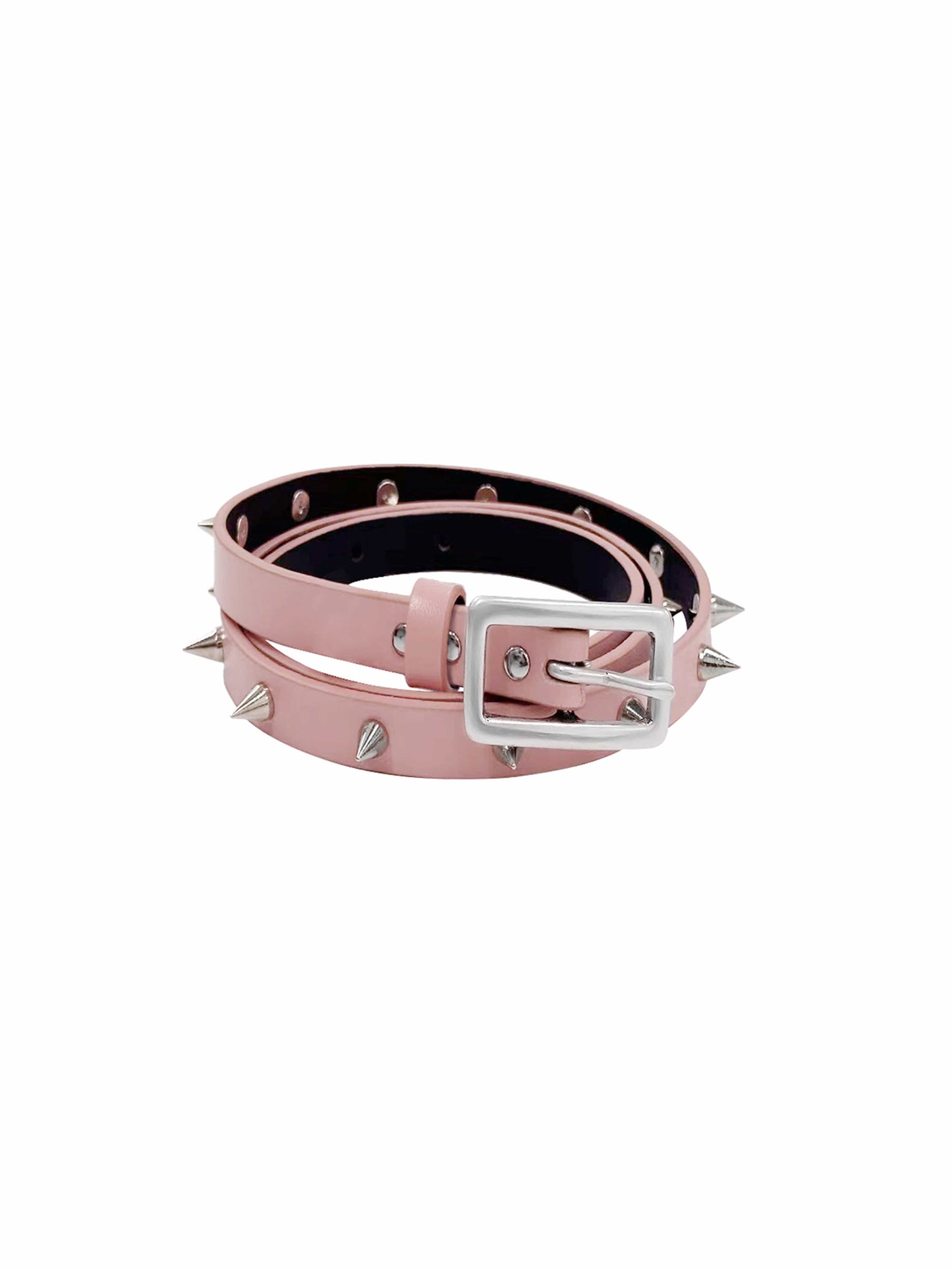 Pink Stud Belt-TRINITE Studio-APOC STORE