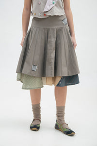 3D STRIPES SKIRT-GARBAGE CORE-APOC STORE