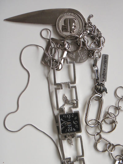 Watch chain belt-Alisa Cayoo-APOC STORE