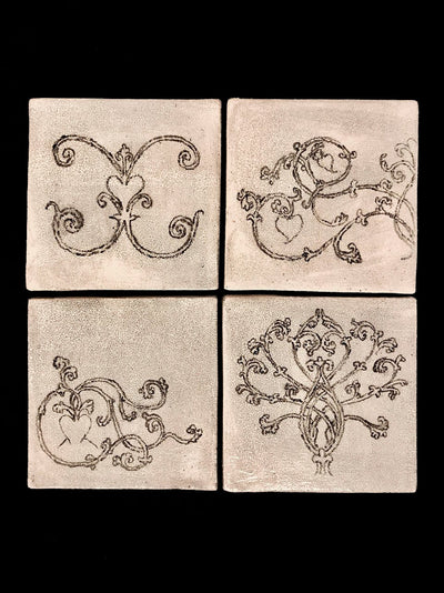 Heartroot series Tiles - Tile No3-Sercetvir-APOC STORE