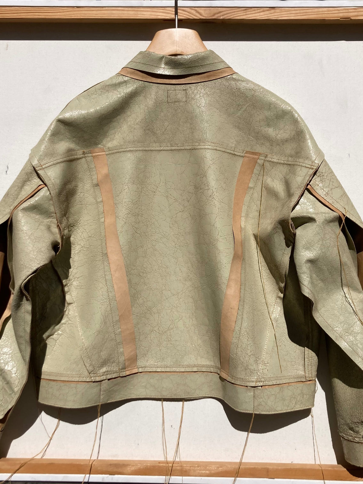 Aztec Clay/Tan Leather Jacket-Jetpack Hom(m)e-APOC STORE