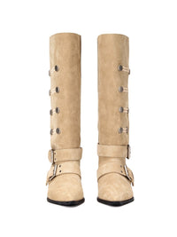 Napoleon Western Boots Brown-EMPTY BEHAVIOR-APOC STORE