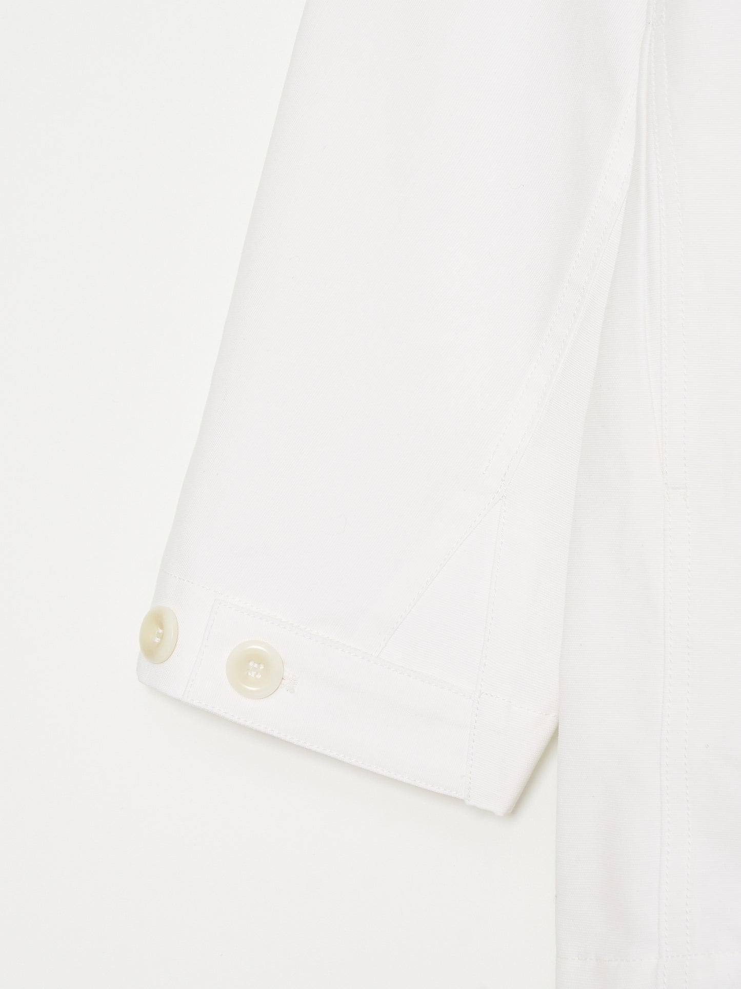 Buttoned up Mountain Parka 001 - White-Taekh-APOC STORE