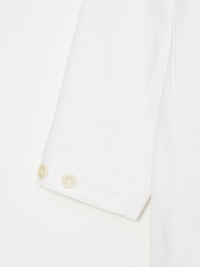 Buttoned up Mountain Parka 001 - White-Taekh-APOC STORE