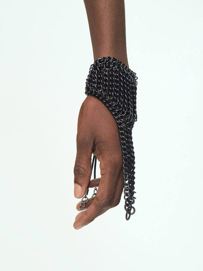 BLACK CHAINS Bracelet-JALACONDA-APOC STORE