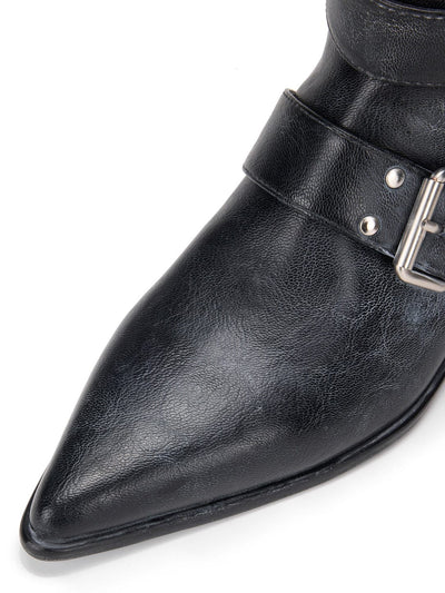 Napoleon Western Boots Black-EMPTY BEHAVIOR-APOC STORE
