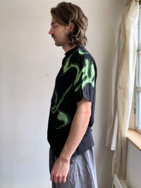 EROS TOP BLACK GREEN-ATH-APOC STORE