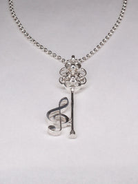 Notenschlüssel Pendant Necklace-ASTERISK-APOC STORE