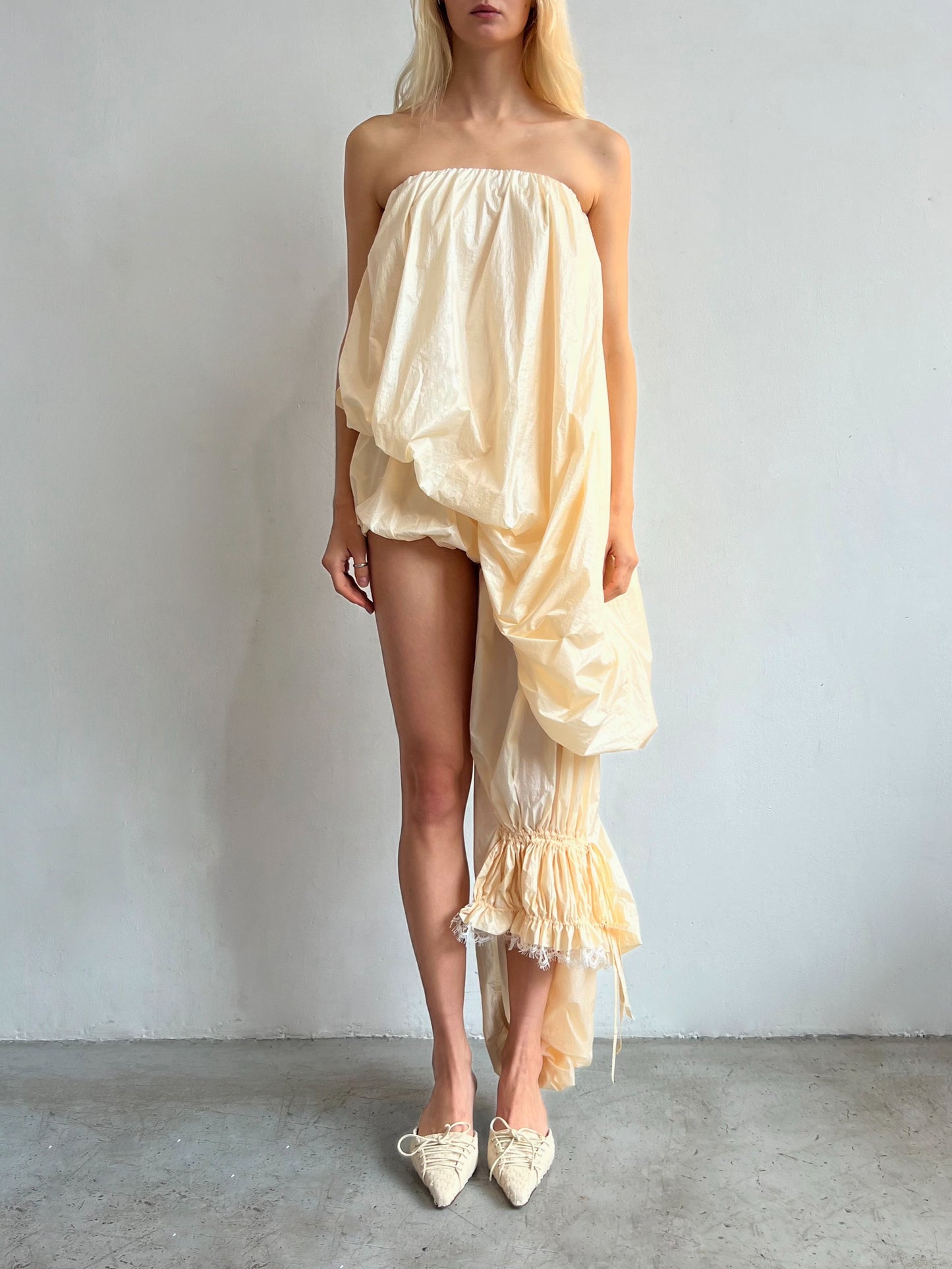 Balloony Assymetrical Top/Skirt-Nastyamasha-APOC STORE