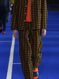 EYES JACQUARD DENIM PANTS-Cognomen-APOC STORE