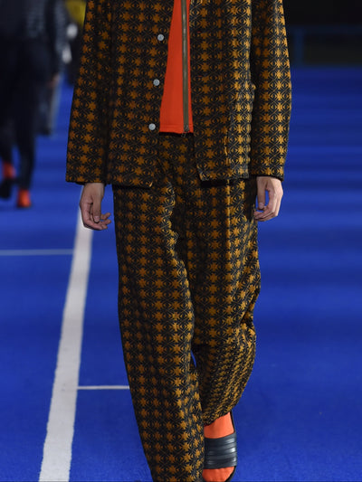 EYES JACQUARD DENIM PANTS-Cognomen-APOC STORE