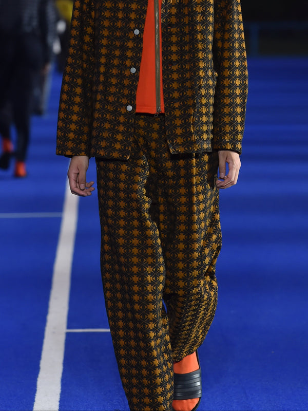 EYES JACQUARD DENIM PANTS-Cognomen-APOC STORE