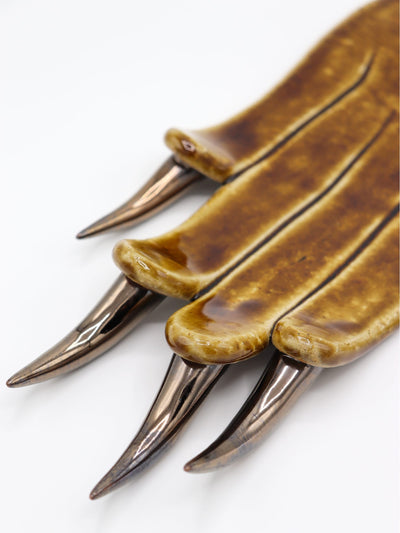 Camel Brown Paw Incense Holder-Naomi Gilon-APOC STORE