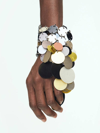 Aluminum Disc Bracelet - PARTY-JALACONDA-APOC STORE