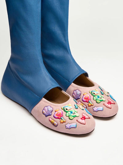 NYU BOOTS POWDER PINK-Invasive Modification-APOC STORE