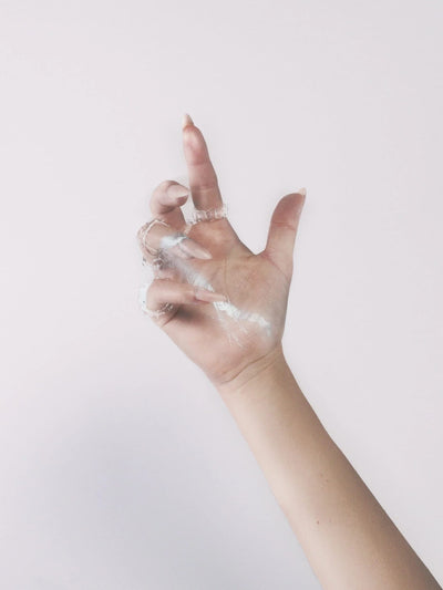 Textured Stacking Glass Rings 0124-Rain and Rivers-APOC STORE