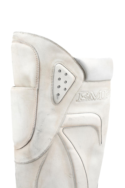 Boxing Boots White-EMPTY BEHAVIOR-APOC STORE