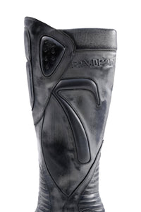 Boxing High Heel Boots Black-EMPTY BEHAVIOR-APOC STORE