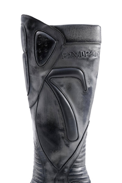 Boxing High Heel Boots Black-EMPTY BEHAVIOR-APOC STORE