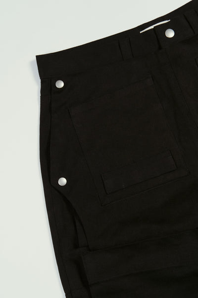 CHANGEABLE POCKET PANTS BLACK-EGNARTS-APOC STORE