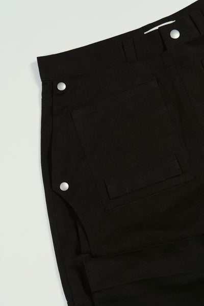Changeable Pocket Pants Black-EGNARTS-APOC STORE