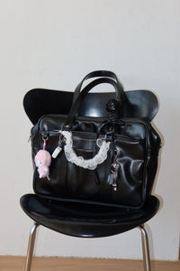 ROSE SQUARE BOSTON BAG-SAENGIN STUDIOS-APOC STORE