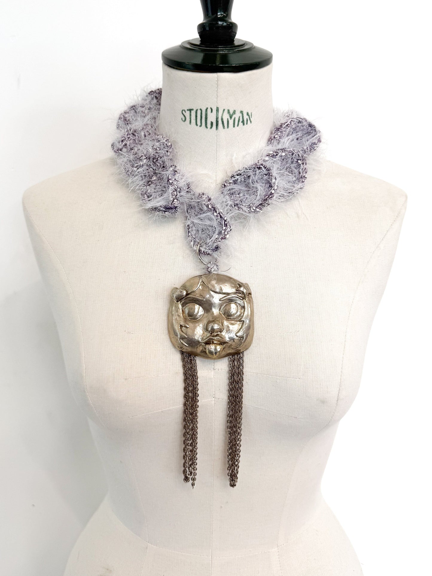 Necklace Hexess x TATi "Doll Face" white-TATi-APOC STORE