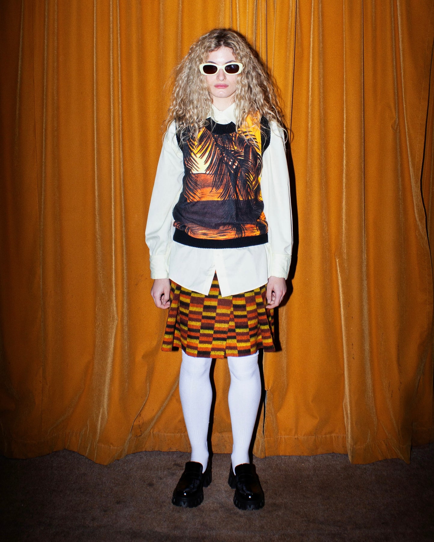 DISTRICT MINI SKIRT-Adam Jones-APOC STORE