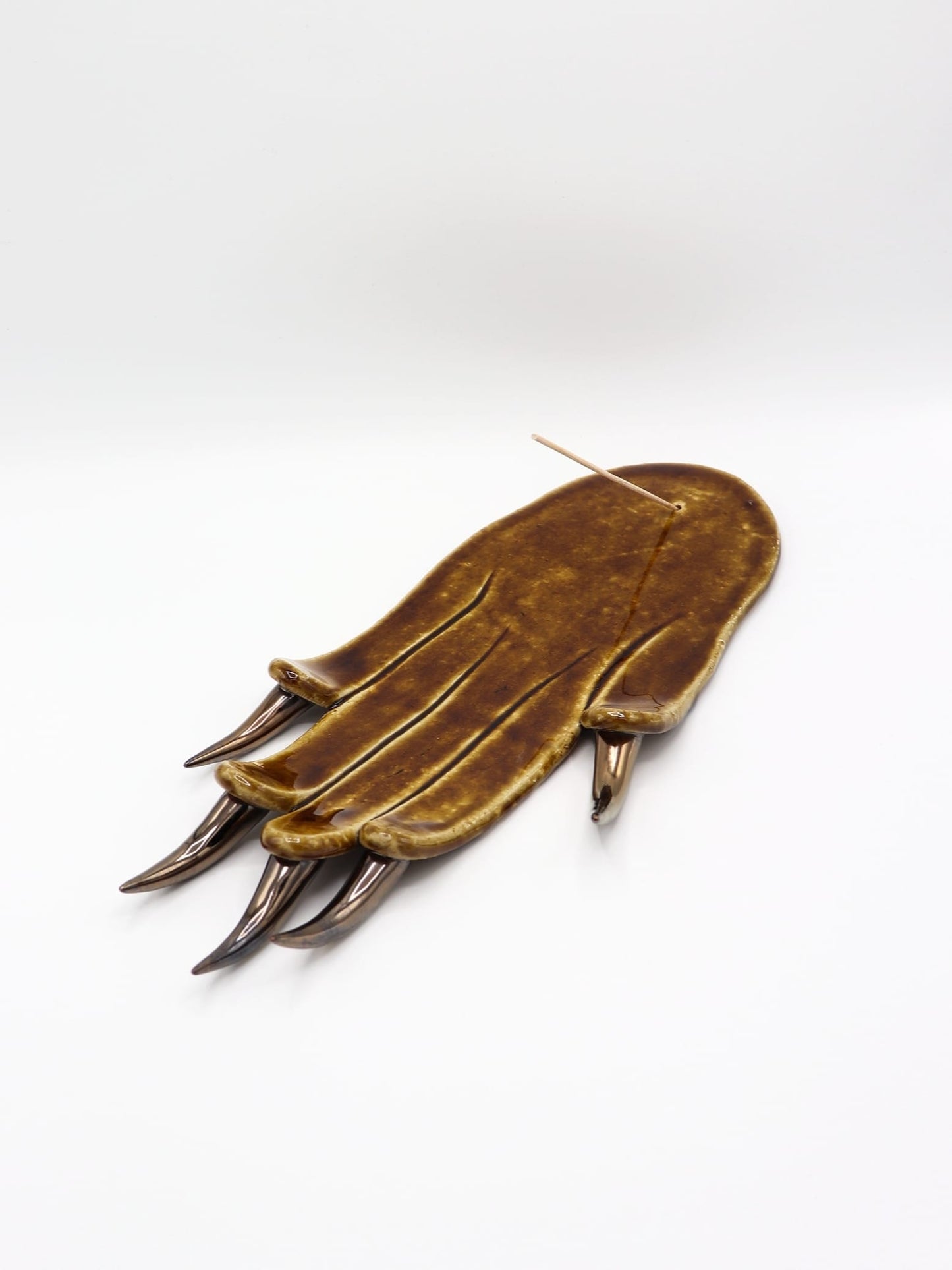 Camel Brown Paw Incense Holder-Naomi Gilon-APOC STORE