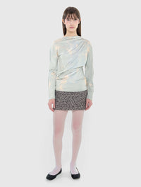 Printed Jersey top-Nensi Avetisian-APOC STORE