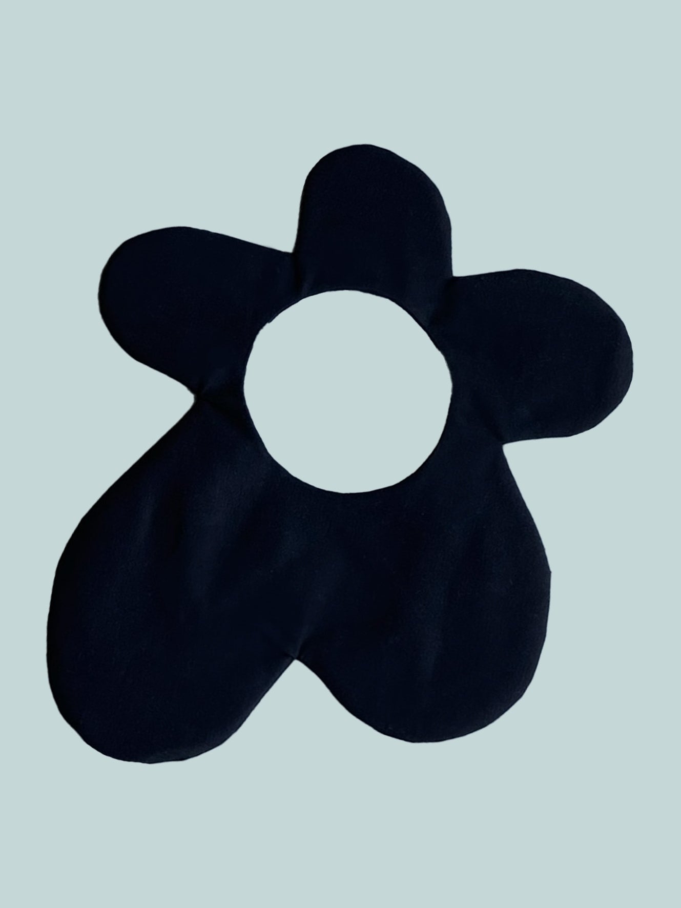 Flower Tote Bag in Black-Olivia Nash-APOC STORE