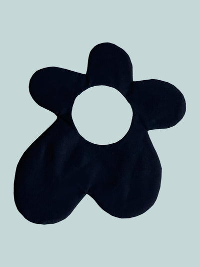 Flower Tote Bag in Black-Olivia Nash-APOC STORE