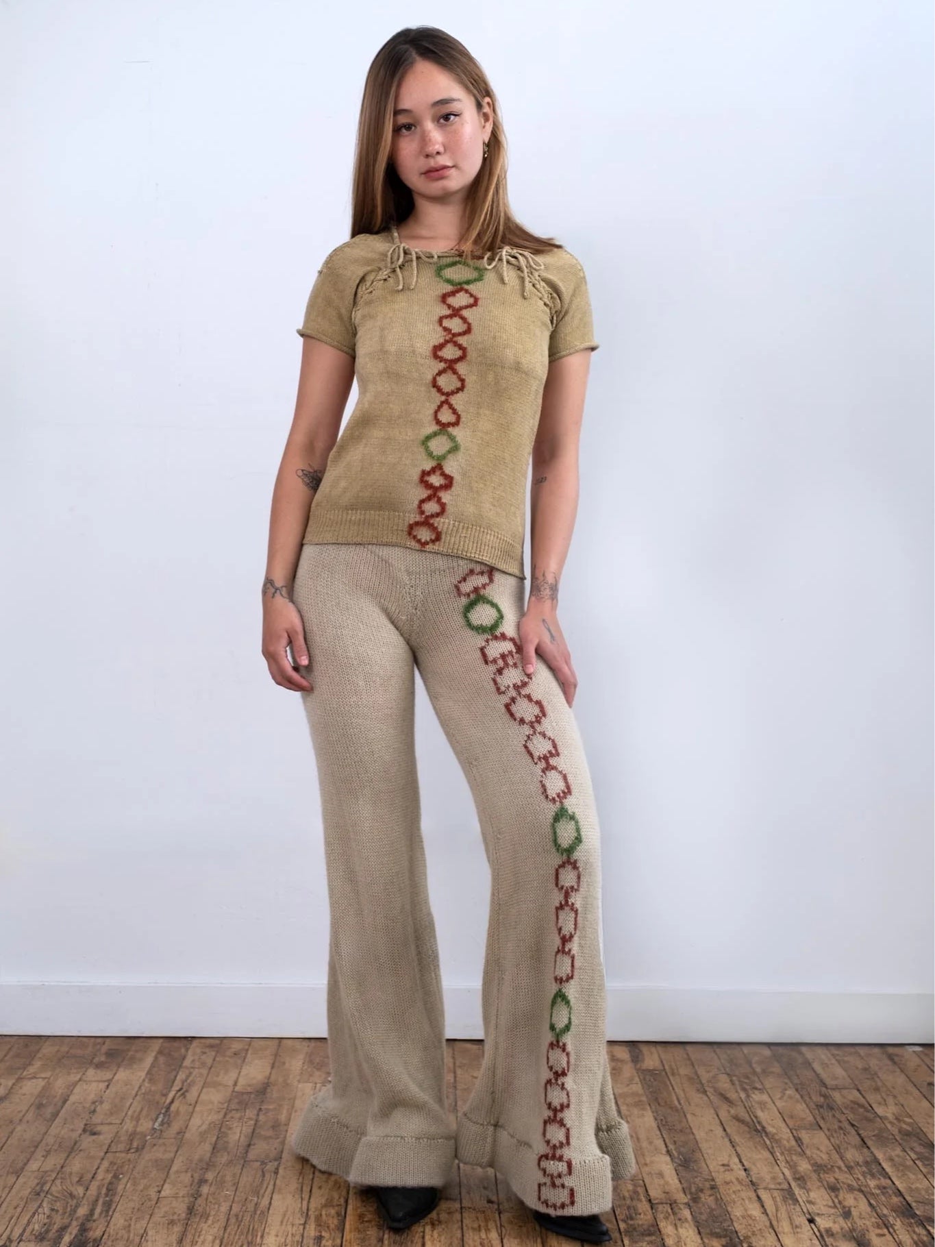 Heritage Cotton Flare Pant-GRACE GUI-APOC STORE