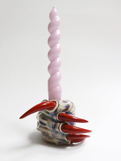 Candlestick Paw with Red Nails-Naomi Gilon-APOC STORE