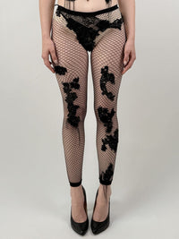 LACE LEGGINGS BLACK-Lou de Bètoly-APOC STORE