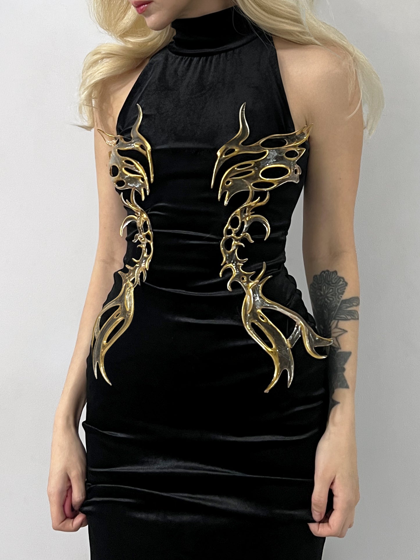 Sculptural Dress-WHYNOEN-APOC STORE