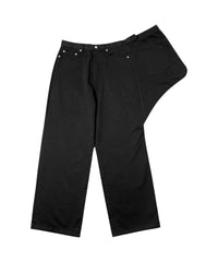 SIDE PANEL LAYERED PANTS BLACK-EGNARTS-APOC STORE